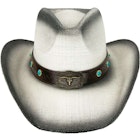 Western Cowboy Hats - Black Ombre, One Size image number null