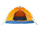 Camping Tent - Orange, 4-Person, 94" x 82" x 55" image number null