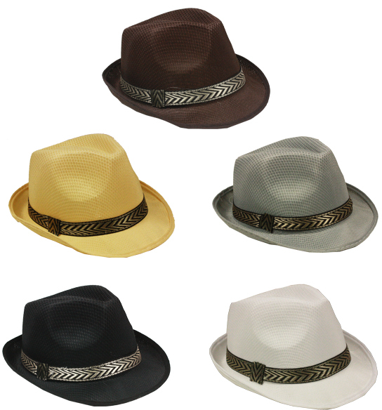 mesh fedora hat