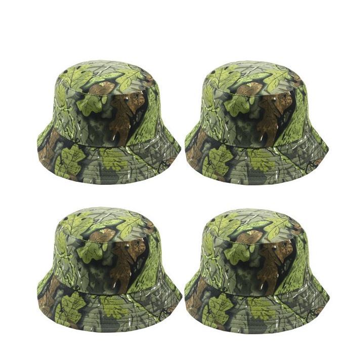 Bulk Adult Bucket Hats - Hunter Camouflage, One Size - DollarDays
