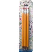 Pre-Sharpened #2 Pencils - 3 Pack, Primary