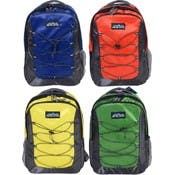 17" Classic Bungee Backpacks - 4 Colors