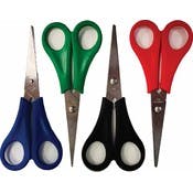 5" Pointed Scissors - 4 Colors