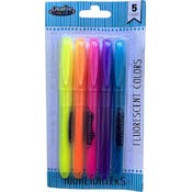 Highlighters - 5 Colors, Pen Style