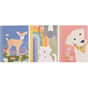 Composition Books - 3 Fashion Covers, 100 Sheets