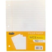Filler Paper - Wide Ruled,150 Sheets
