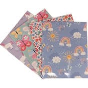 2 Pocket Portfolios - 4 Fun Girls' Designs