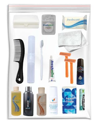 Men's Hygiene Kits - 17 Piece