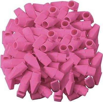 Pencil Cap Erasers