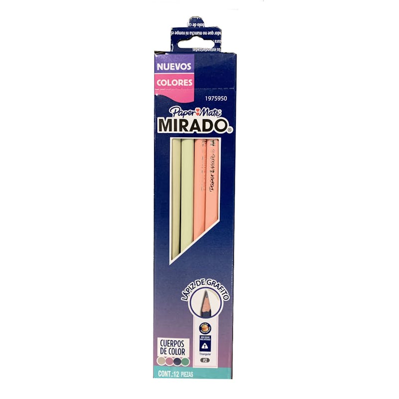 #2 Pencils - 12 Count  Assorted Color Barrels  Pre-sharpened