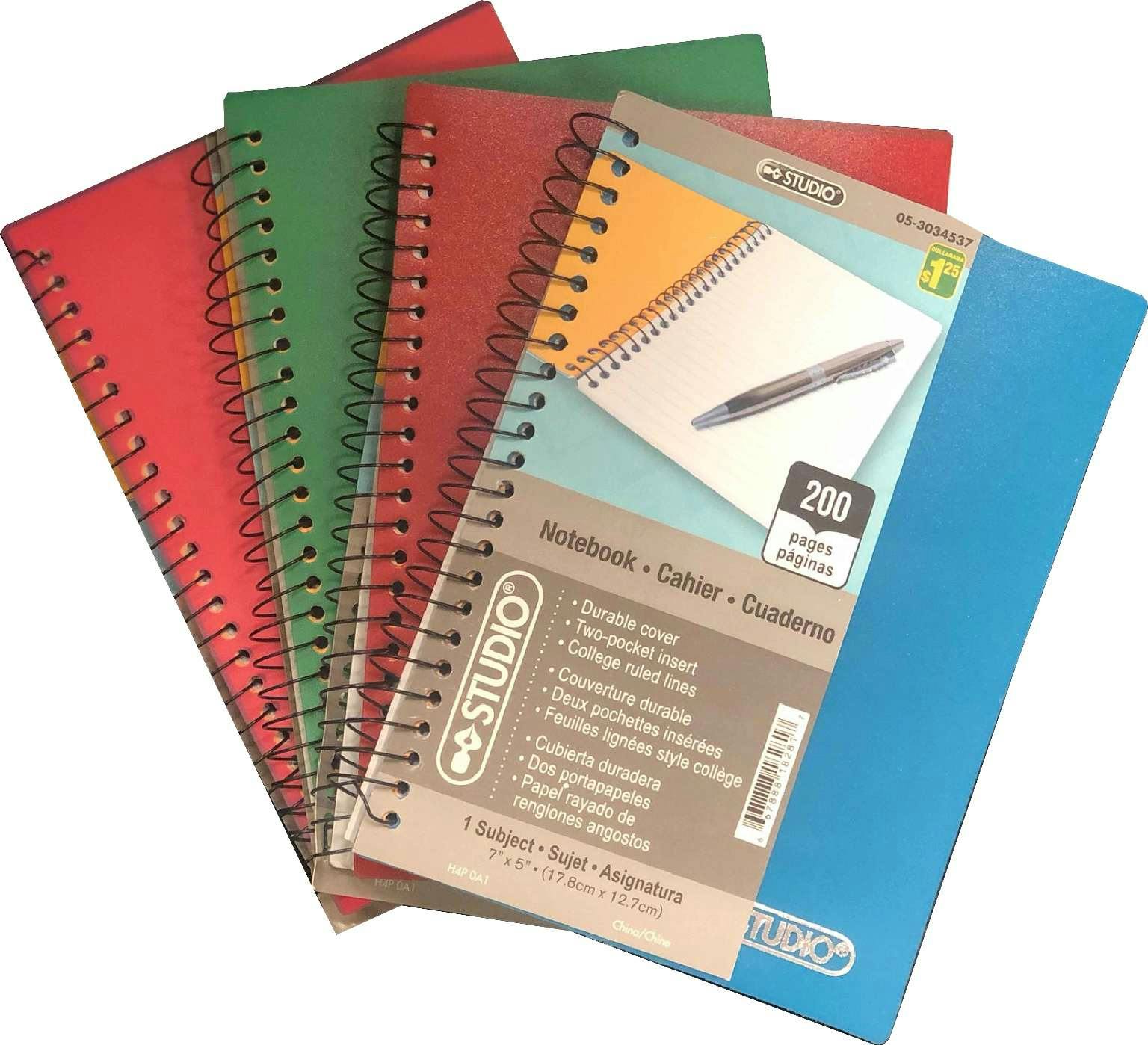 Wholesale Studio 1 Subject College Ruled Notebook 48