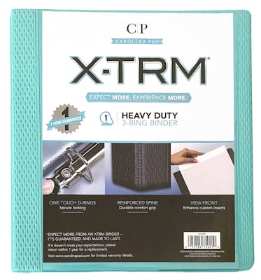 XTRM Binders - 1", Teal