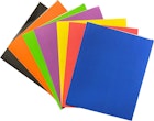 2 Pocket Folders - Assorted Colors, 3 Prongs image number null