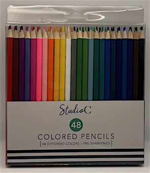 Imperial Colored Multi-color Pencils Mini with Sharpener, Nature Friendly,  18 Count