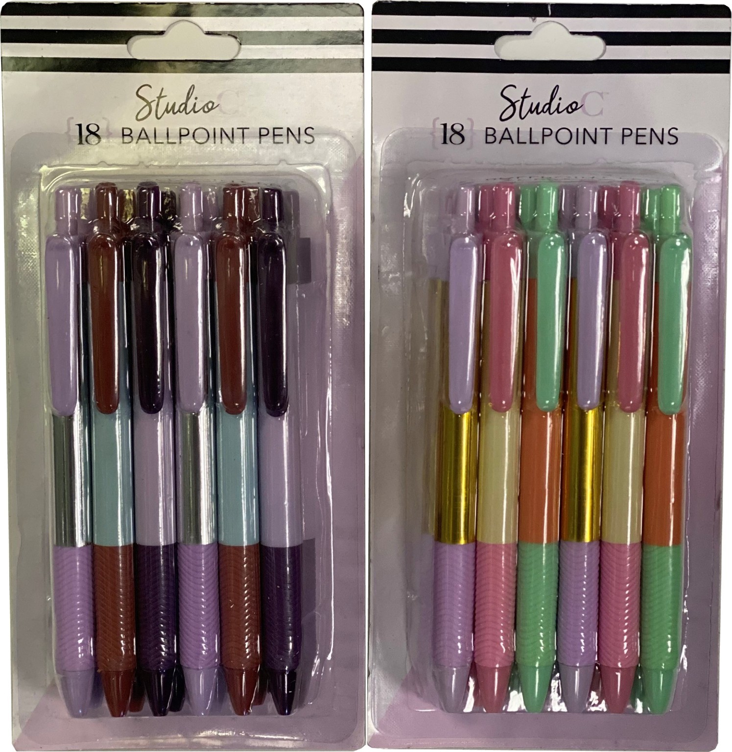 Wholesale Studio C Ballpoint Pens, 18ct (SKU 2357798) DollarDays