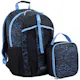 Backpack and Lunch Bag Set - Black/Blue (1 of 2)