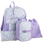 18" Backpack Combo Sets - 4 Pieces, Purple, Unicorns image number null