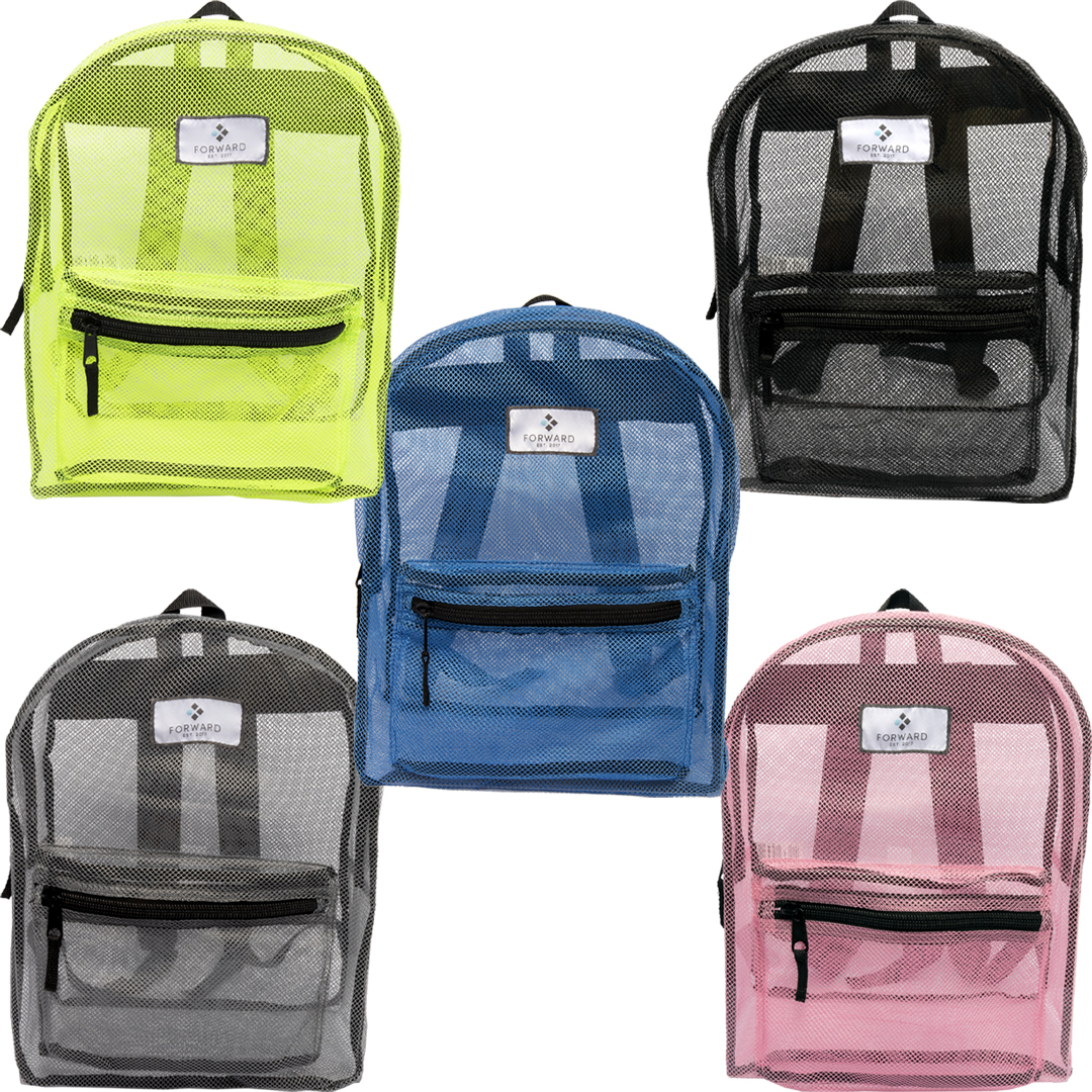 bulk mesh backpacks