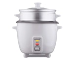 8-Cup Rice Cooker with Steamer, White image number null