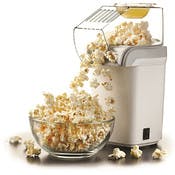 Hot Air Popcorn Makers - White, 8 Cups