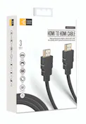 HDMI to HDMI Cables - 3', Black