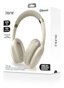 iHome Wireless Headphones with Active Noise Cancelling - Beige