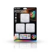 Puck Lights with Remote - Multicolor
