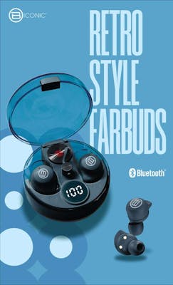 Retro Style Wireless Earbuds - Assorted