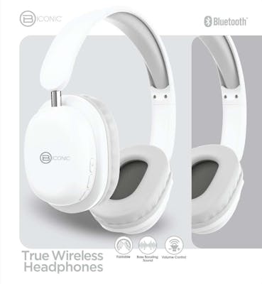 Bluetooth Wireless Headphones - White