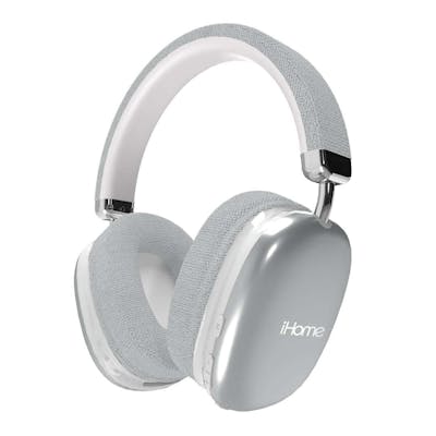 iHome TX-15 Wireless Headphones, Silver