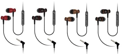 Metal Wired Earbuds - Assorted Colors