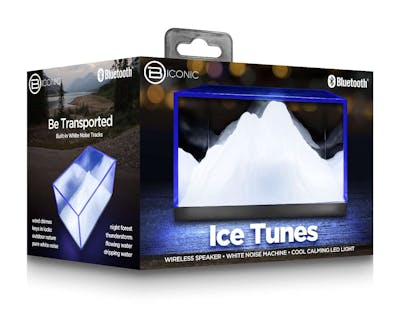 Wireless Speaker - LED Light, White Noise