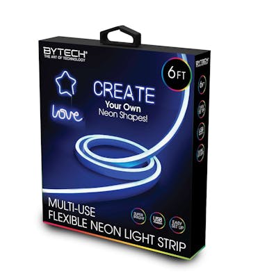 Flexible LED Light Strip - 6ft, Assorted