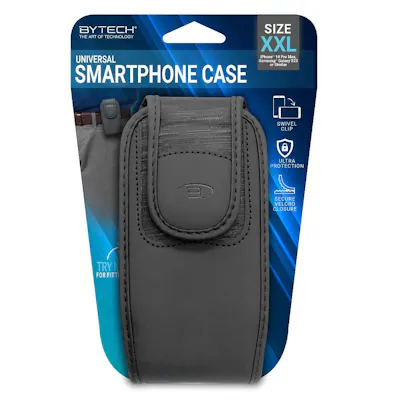 XX-Large Universal Smartphone Case - Black