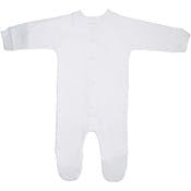 Closed-Toe Onesies, White, Small