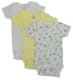 Girls' Printed Short Sleeve Onesie, Assorted, Newborn (1 of 2)
