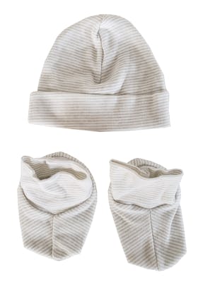 Cap &amp; Bootie Sets, Gray