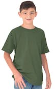 Kids' Cotton T-Shirts - Green, S-XL