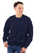 Unisex Fleece Crewneck Sweatshirts, Size S-XL