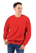 Unisex Fleece Crewneck Sweatshirts, Size S-XL
