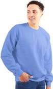 Adult Crewneck Sweatshirts - Blue, S-XL