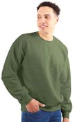 Adult Crewneck Sweatshirts - Green, S-XL
