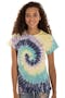 Women's T-Shirts - Spiral Tie Dye, S-XL (2 of 6)