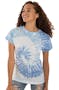 Women's T-Shirts - Spiral Tie Dye, S-XL (4 of 6)