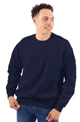 Unisex Fleece Crewneck Sweatshirts, Size S-XL