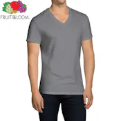 Men's Cotton V-Neck Undershirts - Size 3XL, 8 Pack, 12pcs