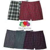 Men's Premium Boxers - Size Medium, 5pk