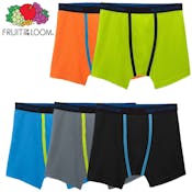 Boys Breathable Boxer Briefs - Size Medium, 5pk