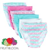Toddler Girls Brief Panties - Size 4T/5T, 6 Pack, 24pcs