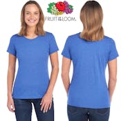 Ladies Cotton T-Shirts - Size Large, Assorted Colors